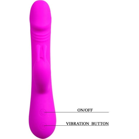 Pretty Love Flirtation PRETTY LOVE - FLIRTATION VIBRATOR WITH RABBIT CLEMENT