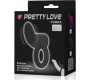 Pretty Love Male PRETTY LOVE - COBRA VIBRATOR RING BLACK