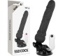 Basecock REALISTIC VIBRATOR REMOTE CONTROL BLACK 19.5 CM -O- 4 CM
