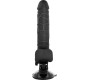 Basecock REALISTIC VIBRATOR REMOTE CONTROL BLACK 18.5 CM -O- 4CM