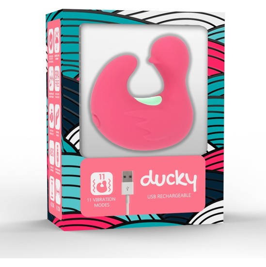 Happy Loky DUCKYMANIA RECHARGEABLE SILICONE STIMULATOR FINGER