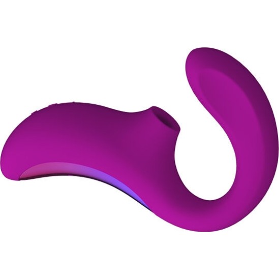 Lelo ENIGMA DOUBLE SUCTION STIMULATION PURPLE MASSAGER