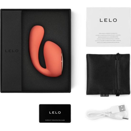 Lelo IDA WAVE CORAL COUPLES MASSAGER