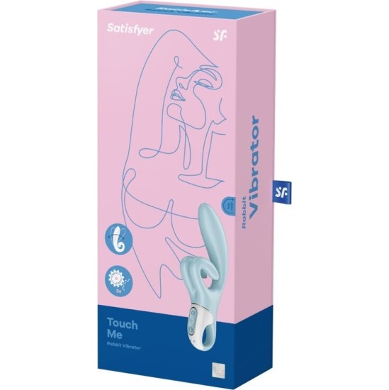 Satisfyer Vibrator SATISFYER - TOUCH ME RABBIT VIBRATION BLUE
