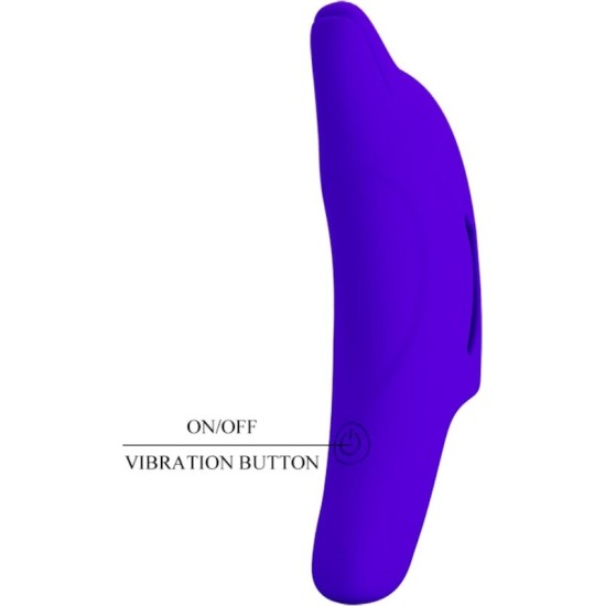 Pretty Love DELPHINI POWERFUL DARK BLUE FINGER STIMULATOR