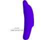Pretty Love DELPHINI POWERFUL DARK BLUE FINGER STIMULATOR
