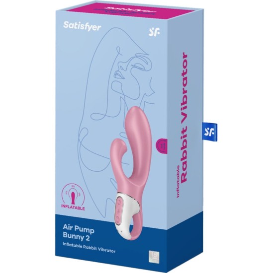 Satisfyer Vibrator SATISFYER - AIR PUMP BUNNY 2 PINK