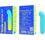 B Swish BCUTE CURVE INFINITE CLASSIC RECHARGEABLE VIBRATOR BLUE SILICONE