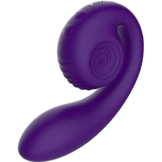 Snail Vibe GIZI DUAL STIMULATOR PURPLE