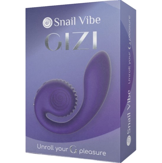 Snail Vibe GIZI DUAL STIMULATOR PURPLE