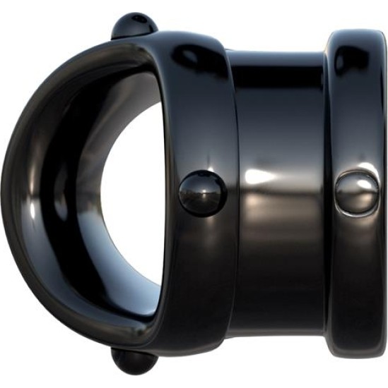 Fantasy C-Ringz Rock Hard Cock Pipe Black