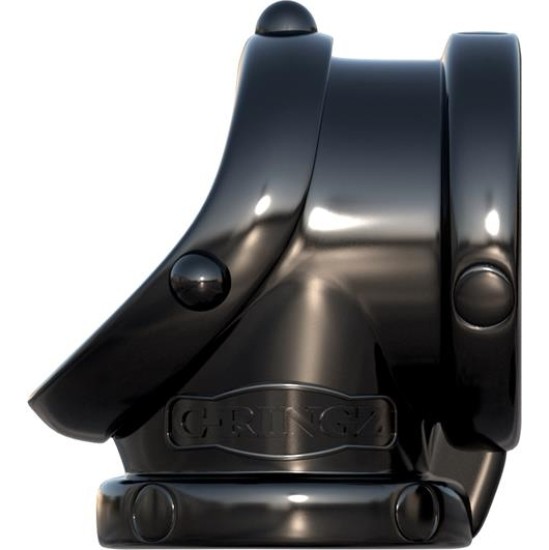 Fantasy C-Ringz Rock Hard Cock Pipe Black