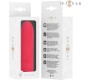 Intense Fun INTENSE - SYMONE USB RECHARGEABLE VIBRATING BULLET 8 VIBRATIONS RED 10 X 2.2 CM