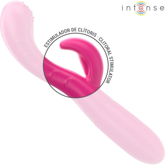 Intense Fun INTENSE - AMARA VIBRATOR WITH STIMULATING TONGUE 10 VIBRATIONS PINK