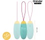 Oninder Cute LOVE PLEASURE VIBRO-ROTATING SILICONE GEM EGG - FREE WORLDWIDE APP