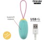 Oninder Cute LOVE PLEASURE VIBRO-ROTATING SILICONE GEM EGG - FREE WORLDWIDE APP