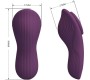 Pretty Love MANE LAY ON CLITORIS MASSAGER 10 VIBRATIONS REMOTE CONTROL PURPLE