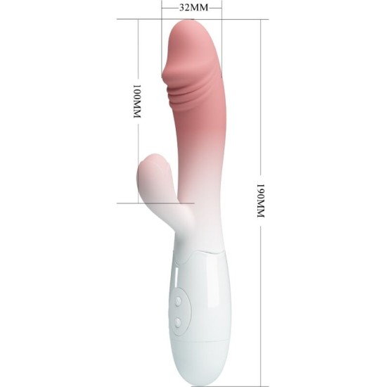 Pretty Love SNAPPY RABBIT VIBRATOR 30 VIBRATIONS PINK
