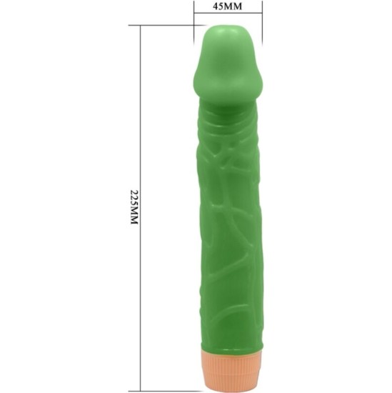 Baile BILL REALISTIC VIBRATOR 22.5 CM GREEN