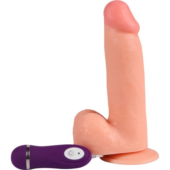 Shequ ADAM VIBRATOR DILDO WITH REMOTE CONTROL 21 CM