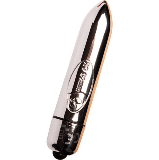 Rocks-Off RO-80 CHROME VIBRATING BULLET SILVER
