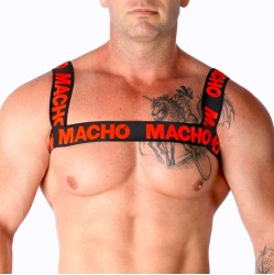 Macho Underwear MACHO - DOUBLE RED HARNESS