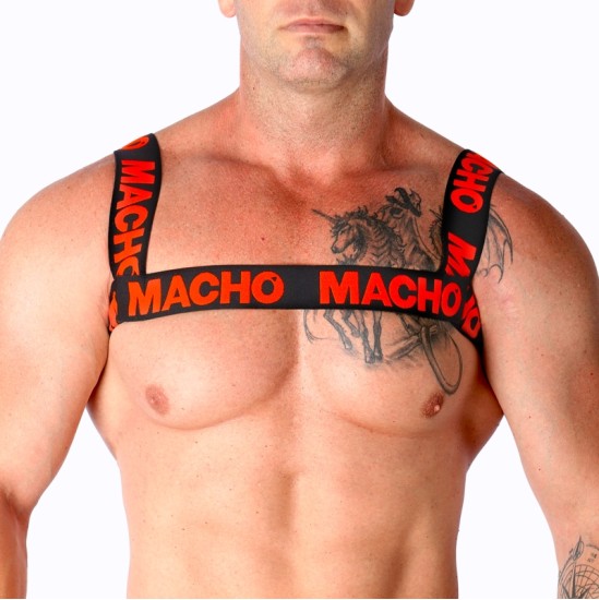 Macho Underwear MACHO - DOUBLE RED HARNESS