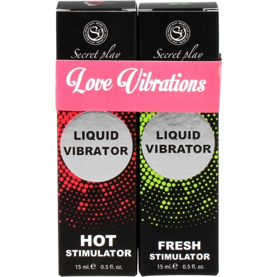 Secretplay Cosmetic SECRETPLAY - LIQUID VIBRATOR LOVE VIBRATIONS PACK