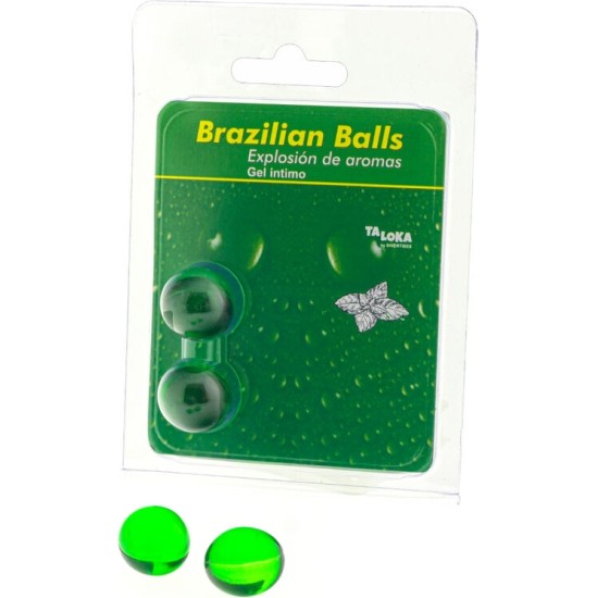 Taloka 2 BRAZILIAN BALLS MINT INTIMATE GEL