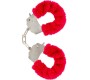 Toyjoy FURRY FUN CUFFS BONDAGE RED