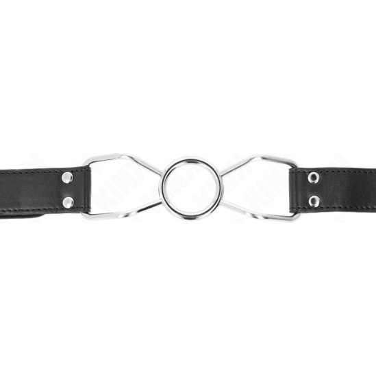 Kink Collar & Gag KINK - SPIDER MOUTH GAG 60 X 3 CM SIZE S 3 CM