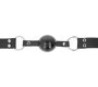 Kink Collar & Gag KINK - SOFT AND SOLID BALL 4 CM GAG WITH LEATHERETTE STRAP 62 x 2.5 CM ADJUSTABLE 42-58 CM
