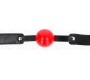 Kink Collar & Gag KINK - SOFT TPE BALL 4 CM GAG MODEL 1 66 x 2.5 CM ADJUSTABLE 41-61 CM