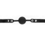 Kink Collar & Gag KINK - MODEL 1 SILICONE BALL 4 CM GAG WITH LOCK 60 x 2 CM
