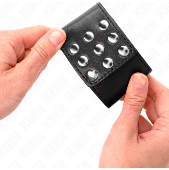 Kink Wrist Restraint KINK - WRIST RESTRAINTS WITH SNAP FASTEN BLACK ADJUSTABLE 19-24 CM X 5.5 CM