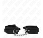 Kink Wrist Restraint KINK - SNAKE PATTERN WRIST RESTRAINTS BLACK ADJUSTABLE 20-28 CM X 5.4 CM