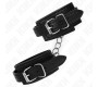 Kink Wrist Restraint KINK - SNAKE PATTERN WRIST RESTRAINTS BLACK ADJUSTABLE 20-28 CM X 5.4 CM