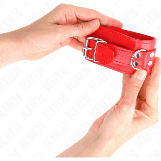 Kink Wrist Restraint KINK - SIMPLE WRIST RESTRAINTS RED ADJUSTABLE 20-23 CM X 5.5 CM