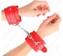 Kink Wrist Restraint KINK - SIMPLE WRIST RESTRAINTS RED ADJUSTABLE 20-23 CM X 5.5 CM