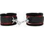 Kink Wrist Restraint KINK - SCANDAL WRIST RESTRAINTS RED-BLACK