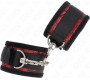 Kink Wrist Restraint KINK - SCANDAL WRIST RESTRAINTS RED-BLACK