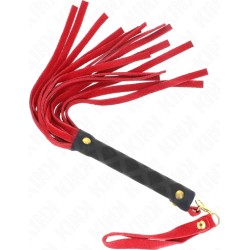 Kink Impact & Touch KINK - RED SUEDE MINI WHIP 30 CM