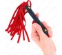 Kink Impact & Touch KINK - RED SUEDE MINI WHIP 30 CM