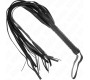 Kink Impact & Touch KINK - NEGRO SHORT HANDLE LONG TAIL WHIP 70 CM