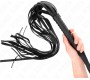 Kink Impact & Touch KINK - NEGRO SHORT HANDLE LONG TAIL WHIP 70 CM