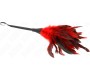 Kink Impact & Touch KINK - RED MAIDS HORN SHAPED TICKLE CHICKEN FEATHERS 36 CM
