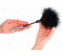 Kink Impact & Touch KINK - TICKLE FEATHERS WITH RHINESTONE HANDLE 27 CM