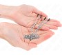 Kink Nipple Grip KINK - THIN NIPPLE CLAMPS WITH THICK CHAIN 30 CM