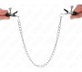 Kink Nipple Grip KINK - FLAT CHAIN NIPPLE CLAMPS SILVER 34 CM