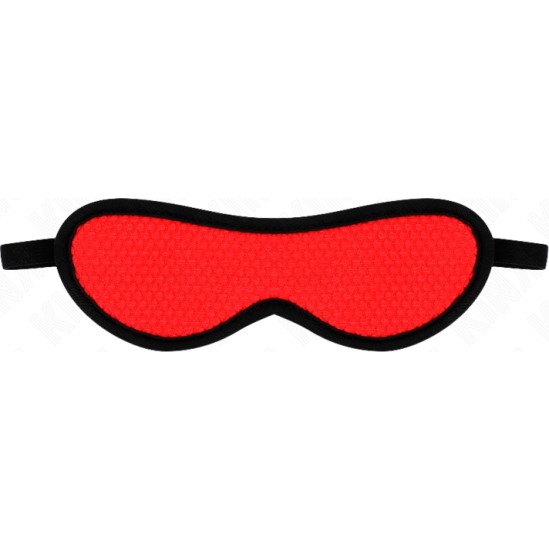 Kink Masked Allure KINK - SCALE TEXTURE BANDAGE WITH RED COVERED EDGE 20 x 7 CM